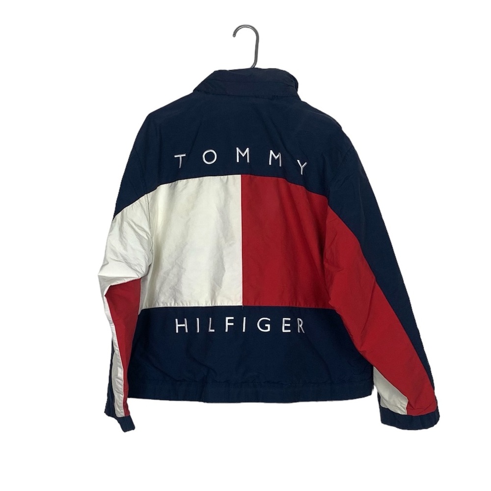 Vintage 90s Tommy Hilfiger reversible jacket size small streetwear